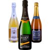 Trio šumivých Chardonnay - Champagne a Crémant