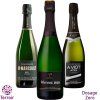 Trio vín z Champagne - Zero Dosage
