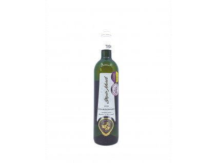 Chardonnay, pozdní sběr, polosuché, 2020,Maňák 1536