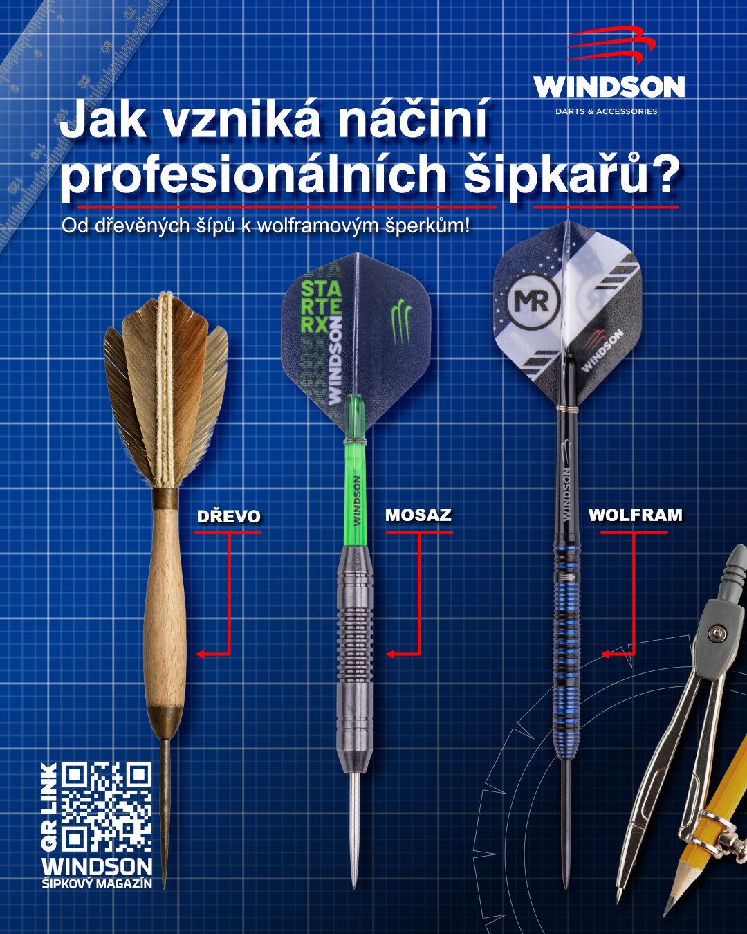 Jak vzniká náčiní profesionálních šipkařů? Od dřevěných šípů k wolframovým šperkům!
