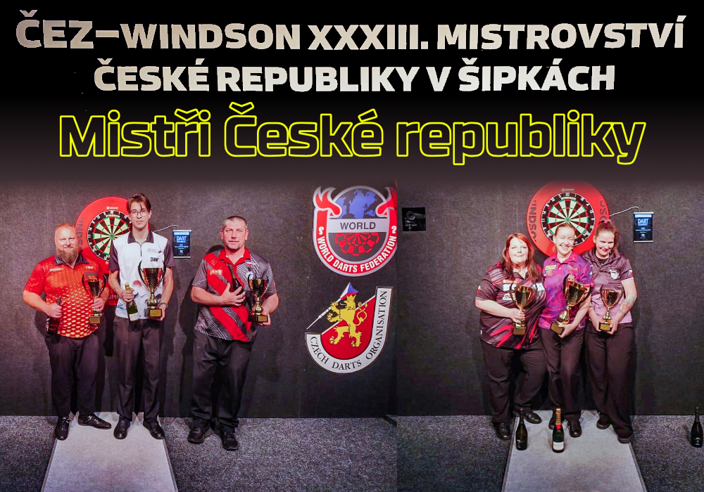🎯„Šok v Příbrami! Nový mistr mezi muži a historický zápis Císařové?“