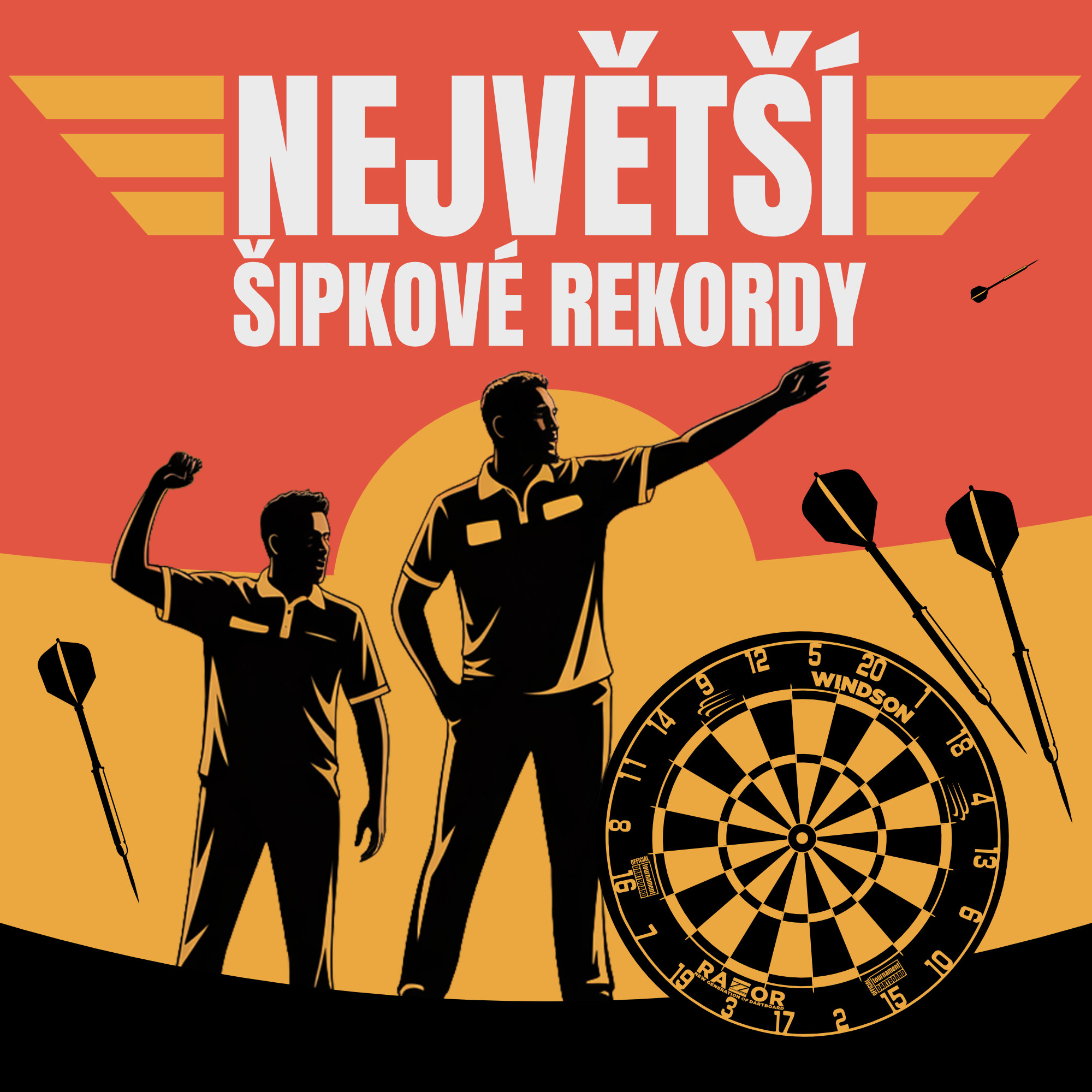 Největší rekordy v historii šipek