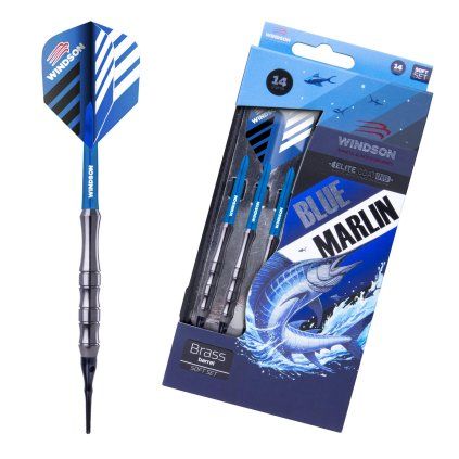 WINDSON BLUE MARLIN 14g Brass - Šipky Soft