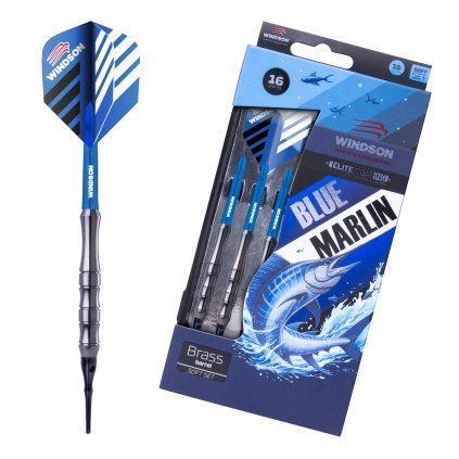 WINDSON BLUE MARLIN 16g Brass - Šipky Soft