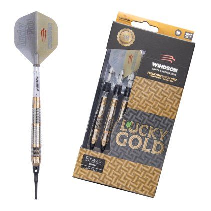WINDSON LUCKY GOLD SOFT 18 g Brass - Šipky Soft