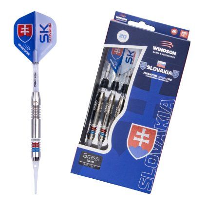 WINDSON SLOVAKIA SOFT 20g Brass - Šipky Soft