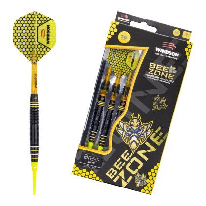 WINDSON BEE ZONE SOFT 18g Brass - Šipky Soft