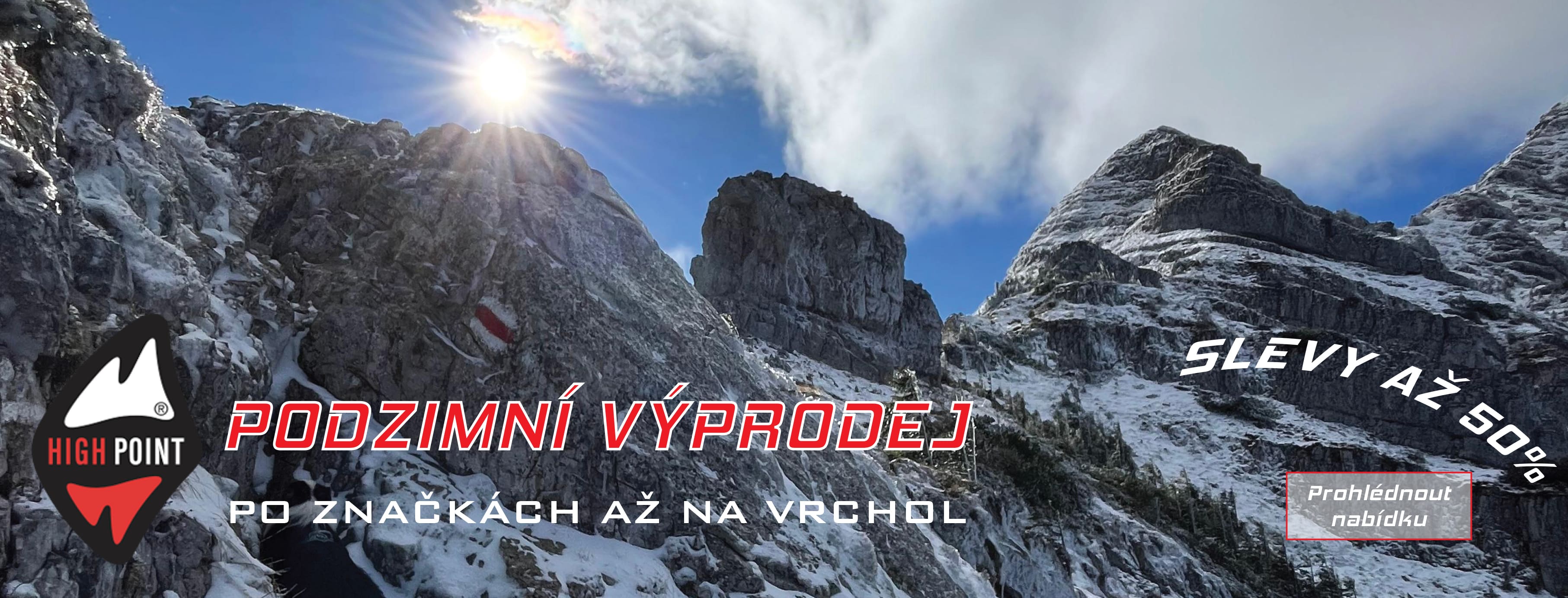 high point podzim výprodej