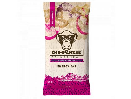 CHIMPANZEE energy bar apple ginger 55g