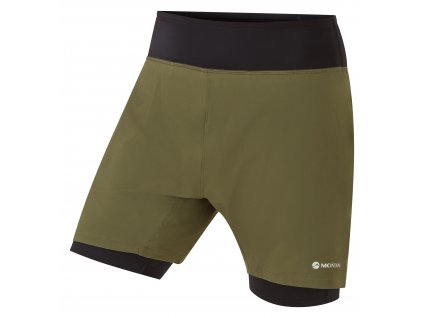 MONTANE Dragon twin skin shorts green