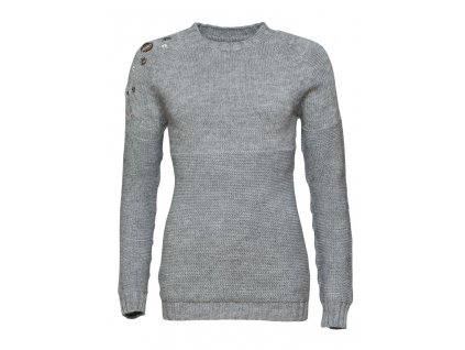 CHILLAZ Karwendel grey melange svetr