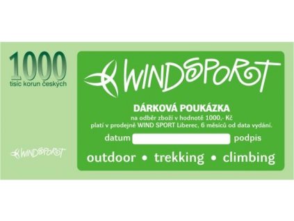 Dárková poukázka 1000,- Kč