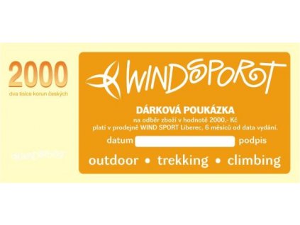 Dárková poukázka 2000,- Kč