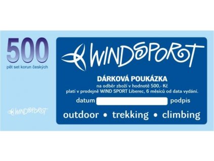 Dárková poukázka 500,- Kč