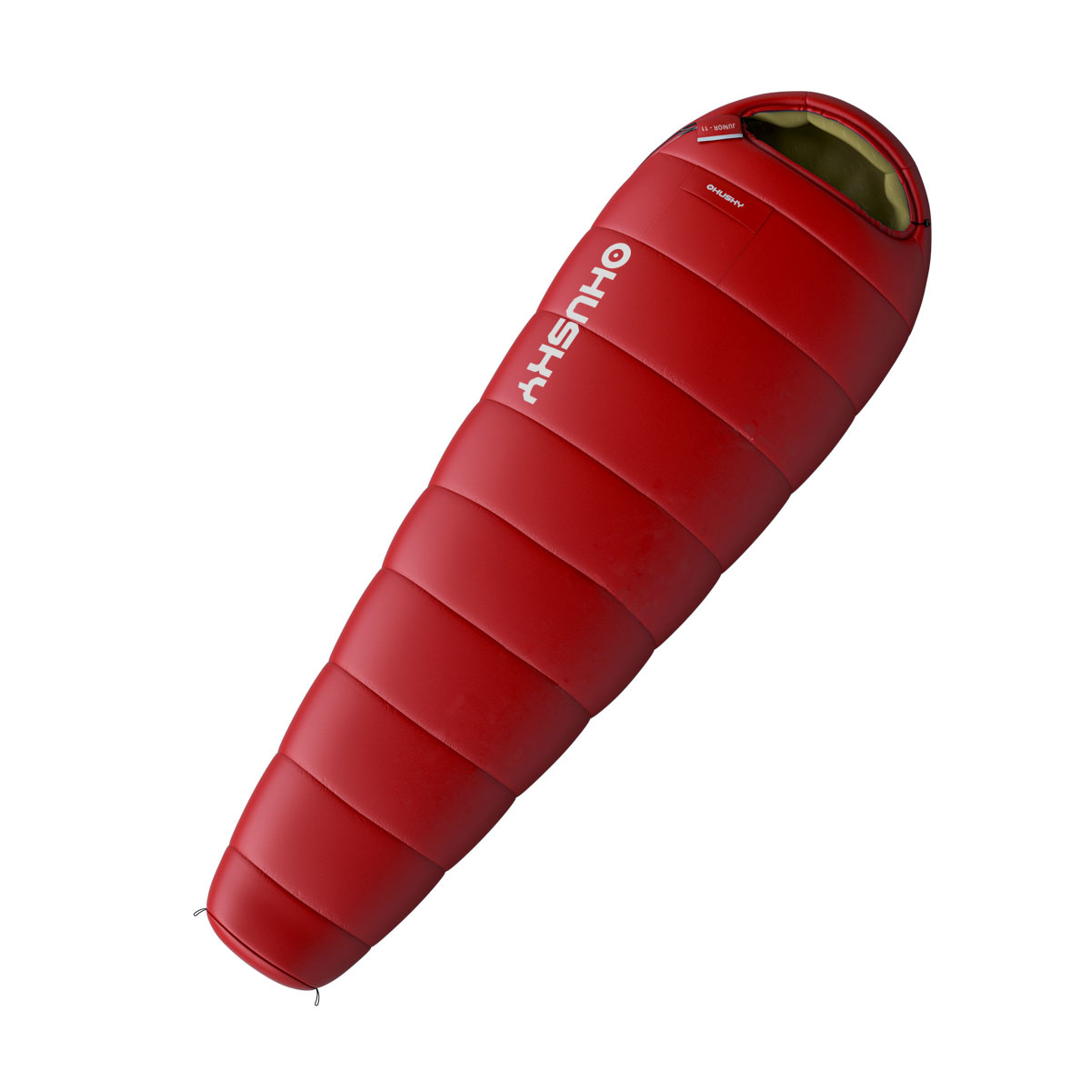 HUSKY JUNIOR -10°C červená varianta: levý zip