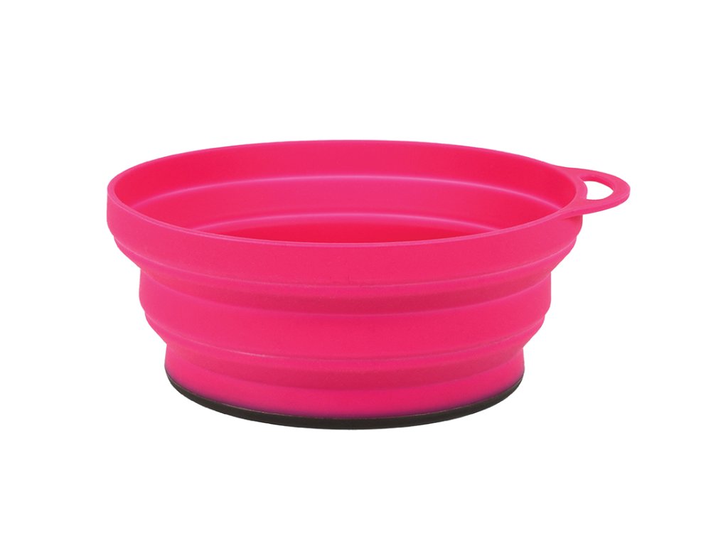 LIFEVENTURE Ellipse flexi Bowl - miska varianta: pink