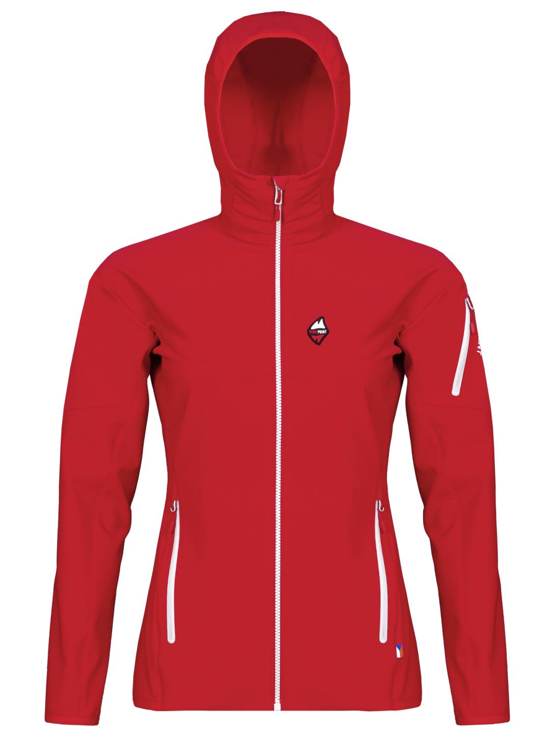 HIGH POINT Atom 2.0 Lady Hoody Jacket red varianta: S