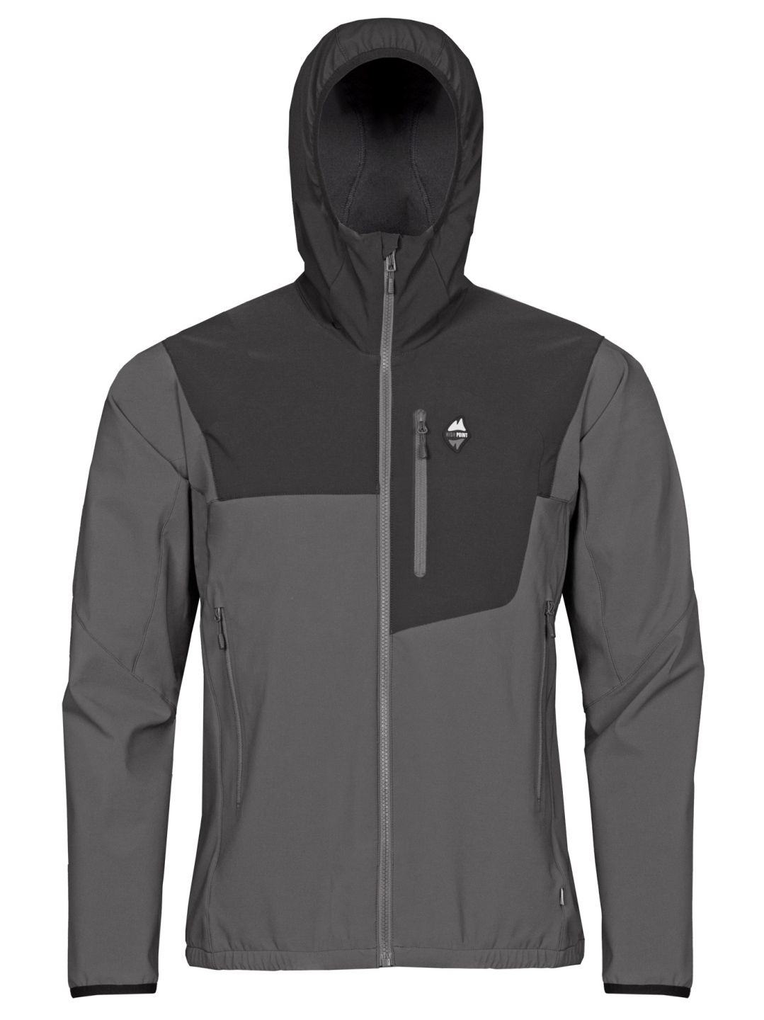 HIGH POINT Atom 2.0 Hoody Jacket Iron gate/black varianta: M