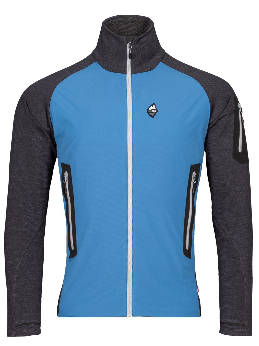 HIGH POINT Merino Alpha jacket Blue/Antracit varianta: L
