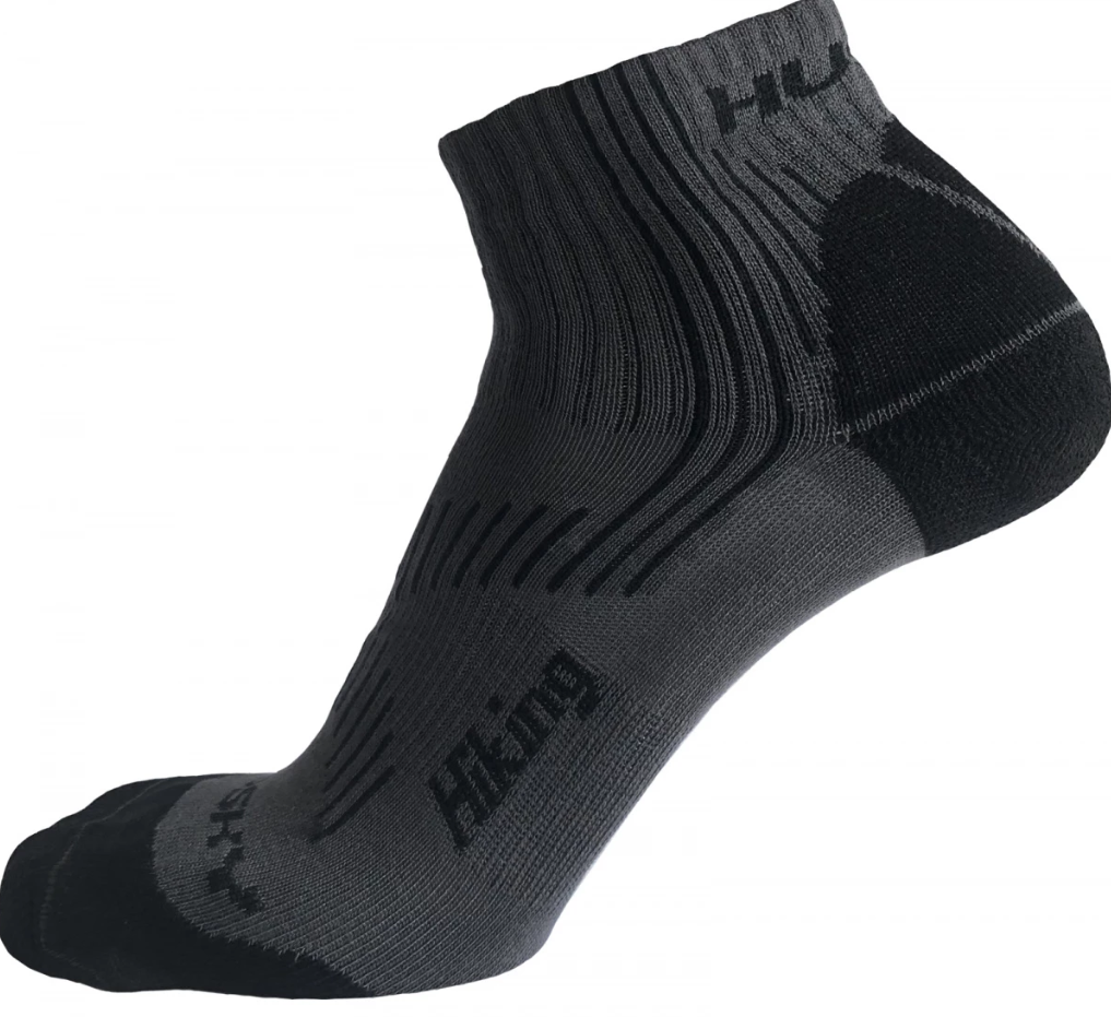 HUSKY HIKING NEW šedá/černá ponožky varianta: XL (45-48)