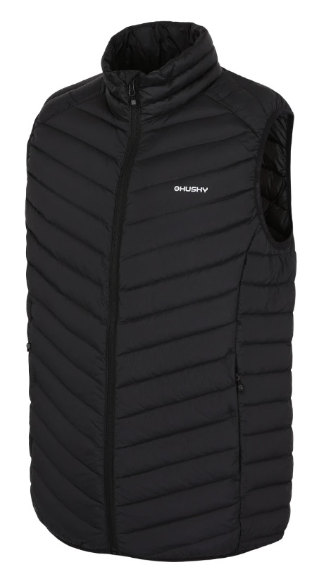 HUSKY DRESLES M black péřová vesta varianta: XL