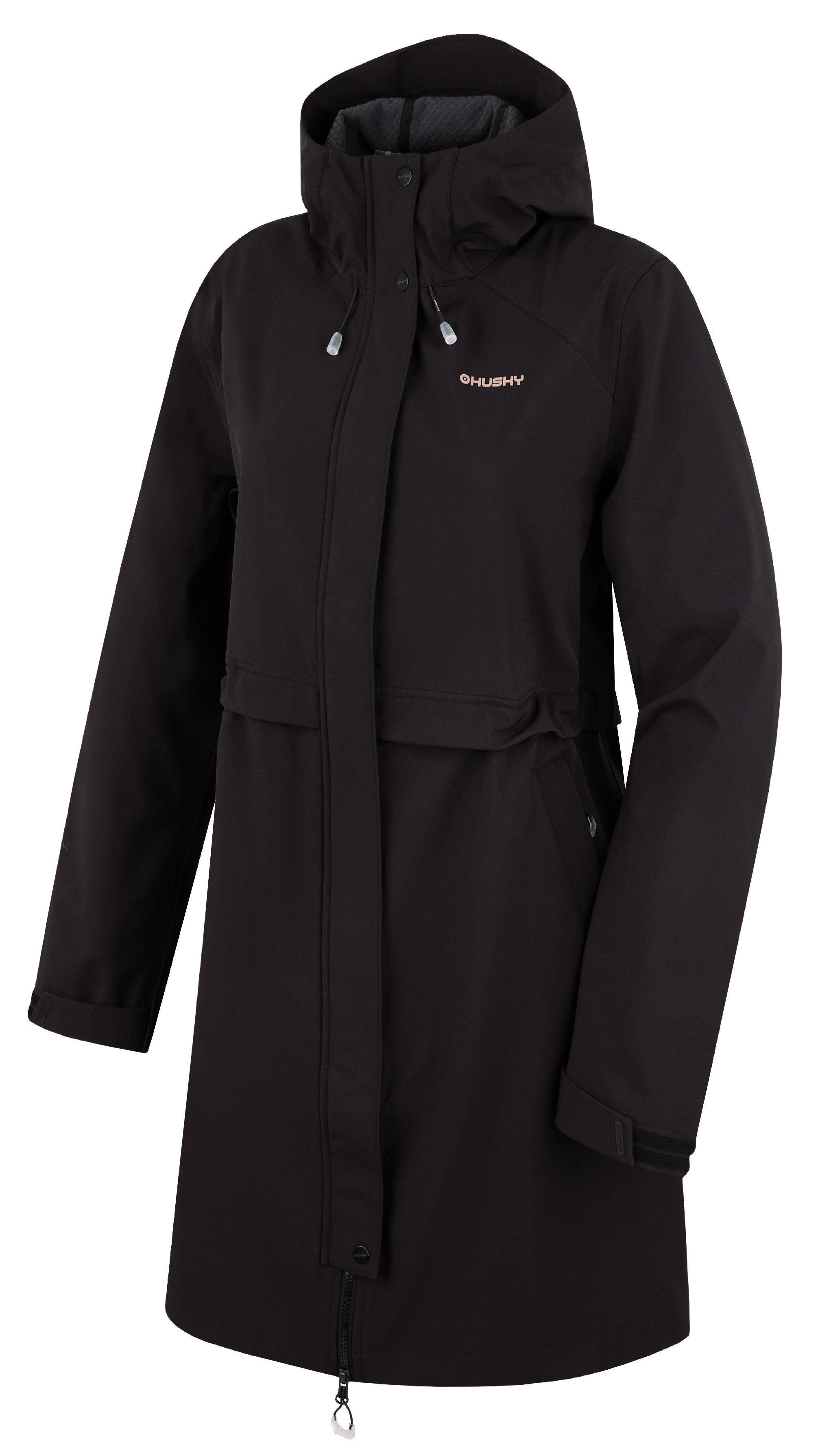 HUSKY SEPHIE L black softshell kabát varianta: XL