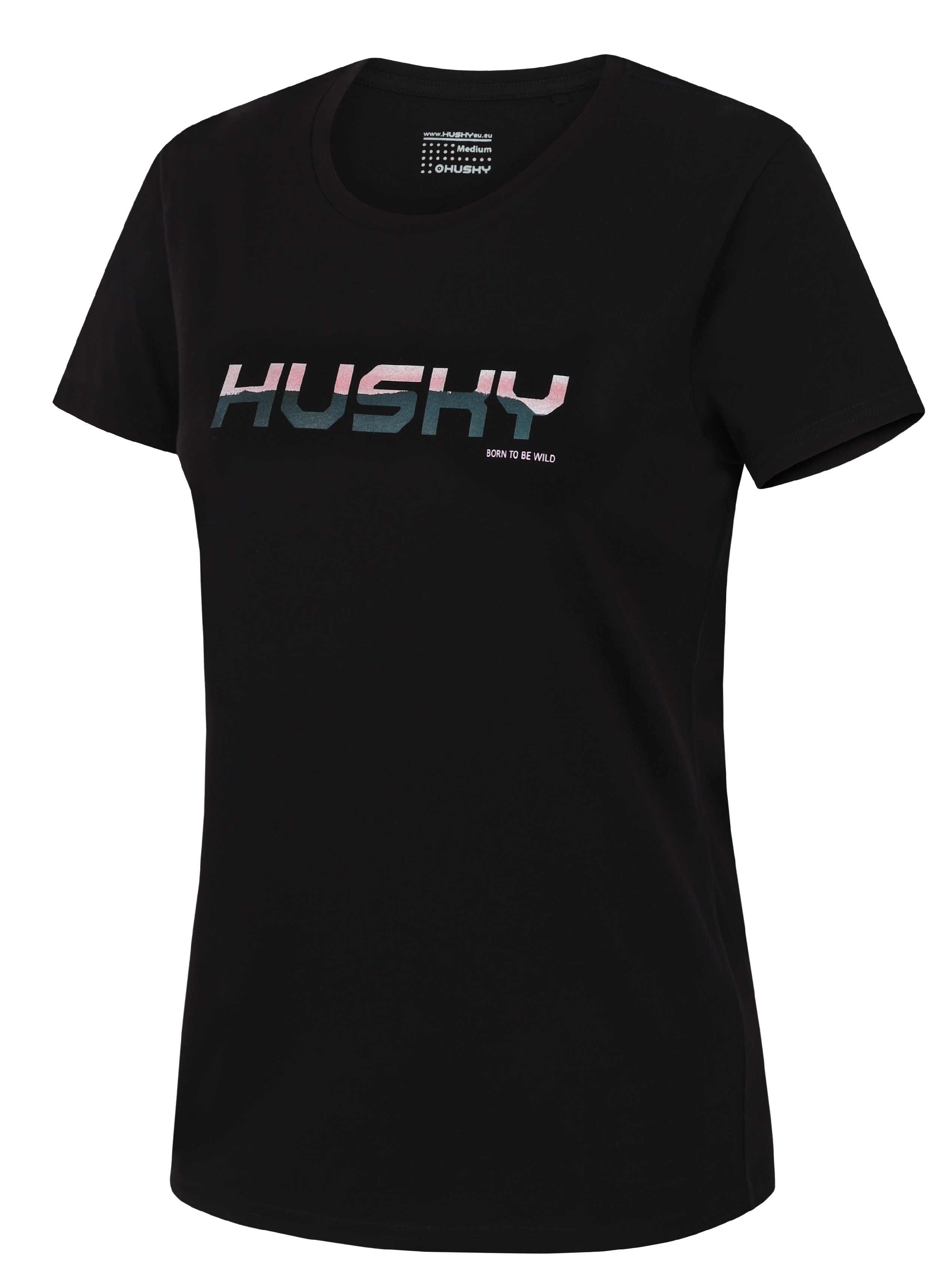 HUSKY TEE WILD L black dámské triko varianta: M