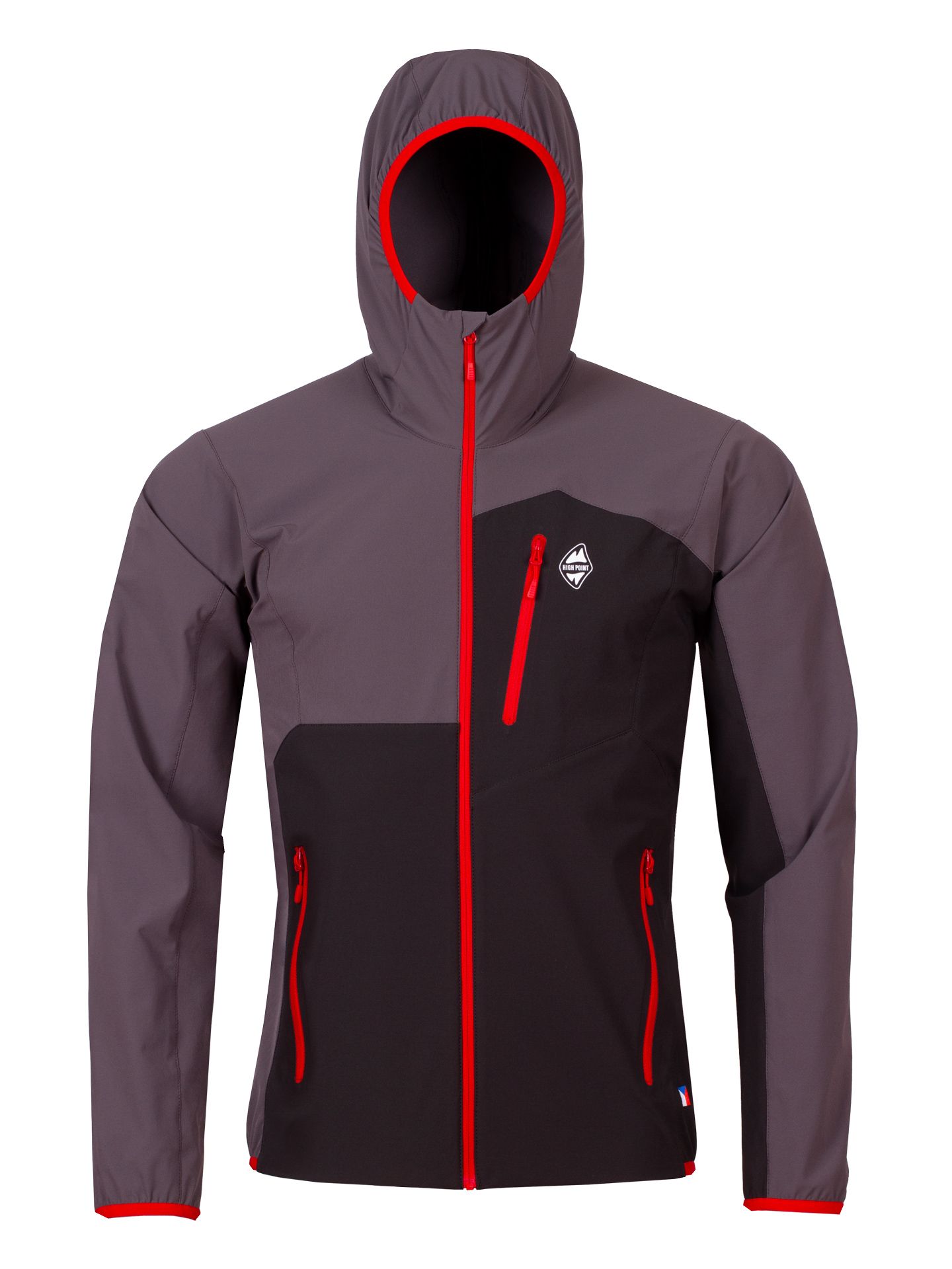 HIGH POINT Versa Hoody Jacket Iron gate/Black varianta: L