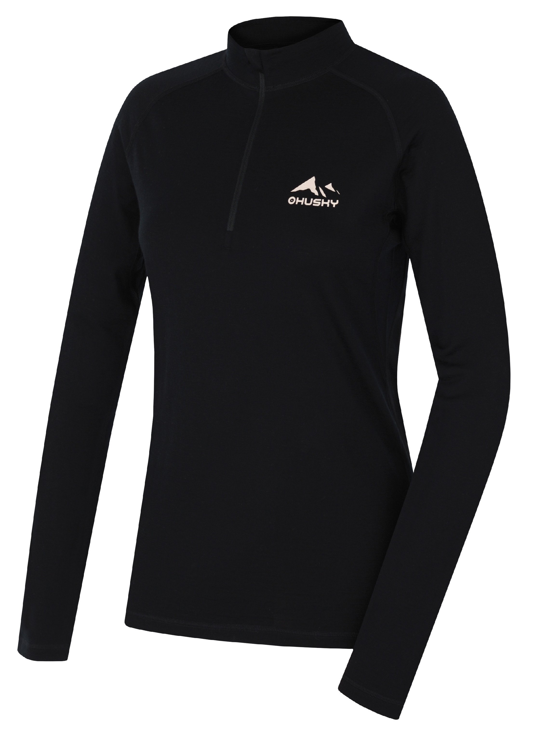 HUSKY MERINO MEROW ZIP L black Velikost: XXL