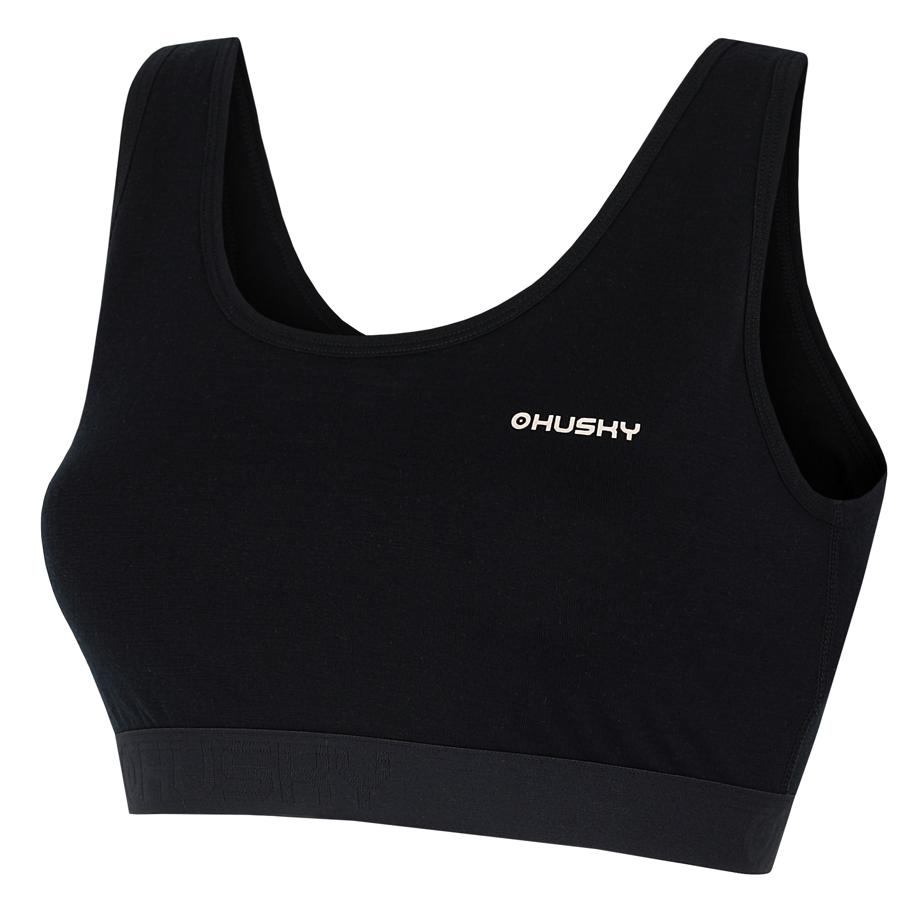 HUSKY MEBRA L merino podprsenka black Velikost: L