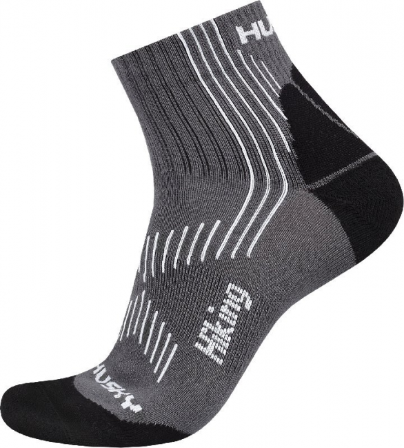 HUSKY HIKING NEW šedá ponožky varianta: M (36-40)