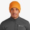 HEBEAFLO MONTANEEMBROIDEREDLOGOBEANIE FLAMEORANGE 1 800x