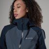 MONTANE Womens Norste Lite Jacket Dark Sky (Velikost UK12/M)