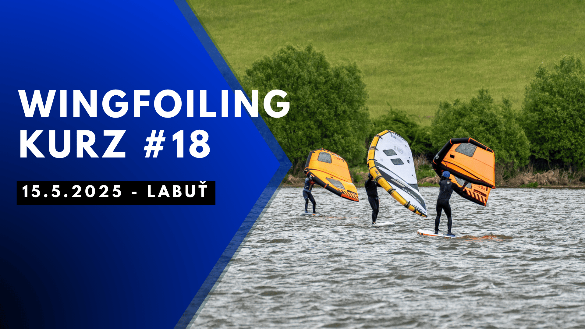 #18 Labuť 15.5 - wingfoiling kurz