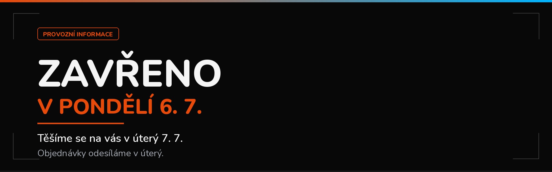 Zavřeno 6.7