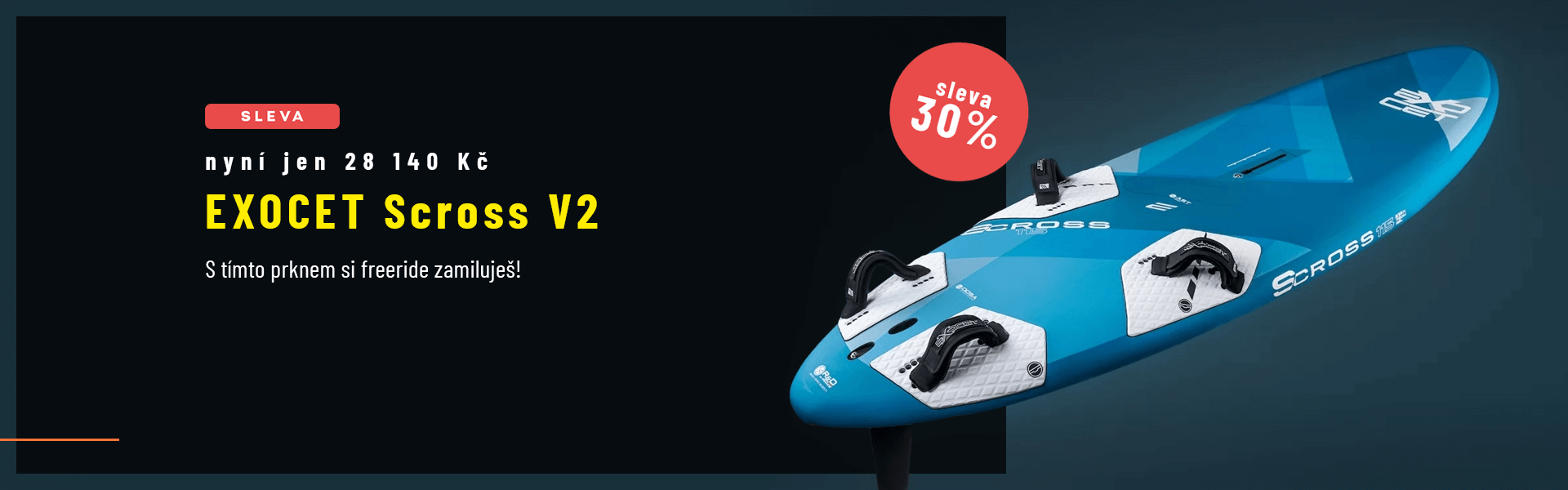 Plovák Exocet Scross V2 AST