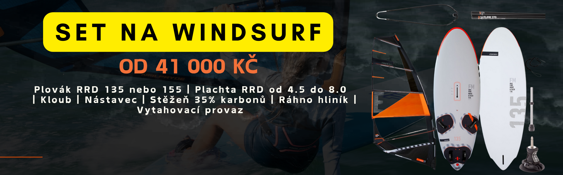 Windsurfing set