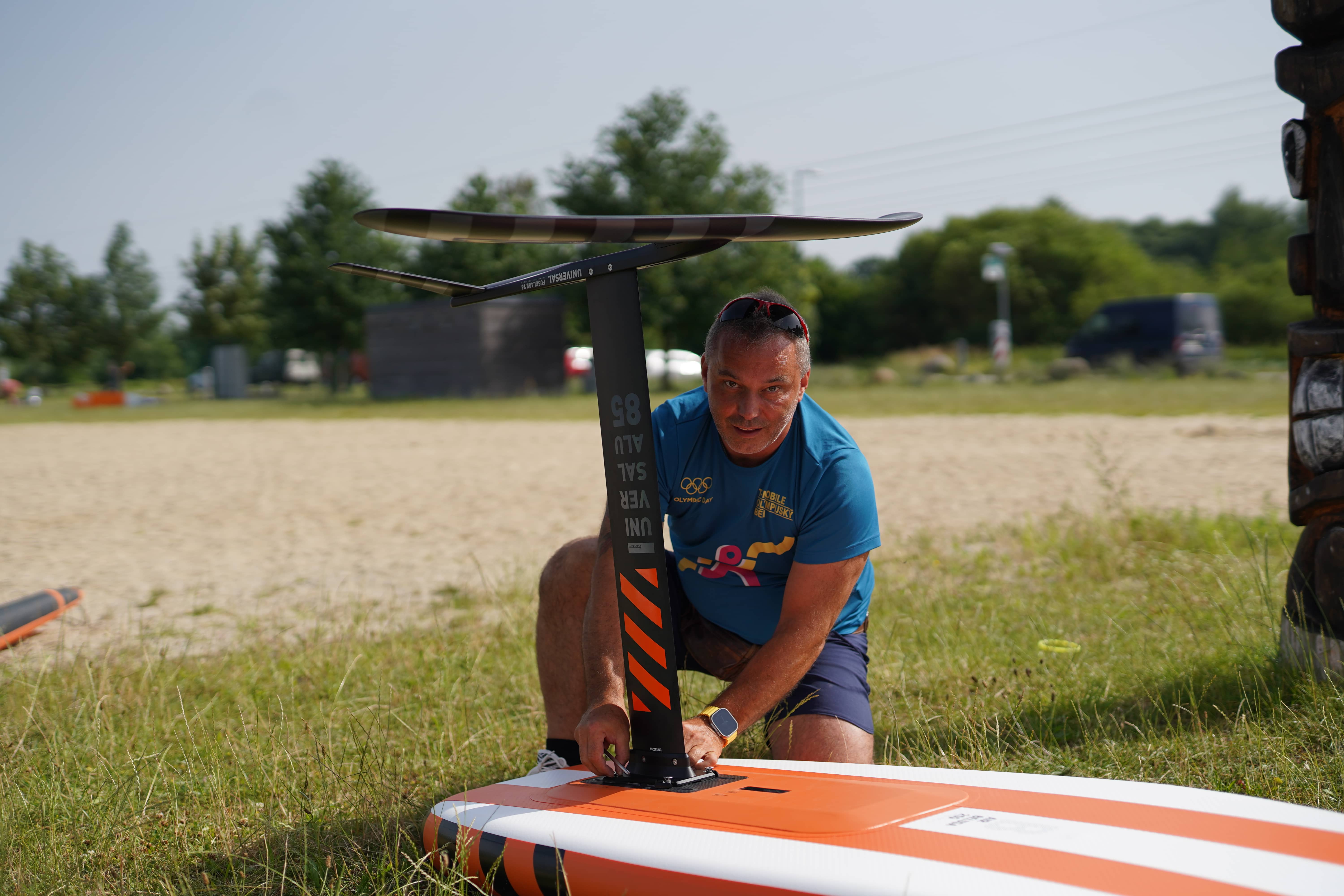 wingfoiling kurz berzdorfer see 1