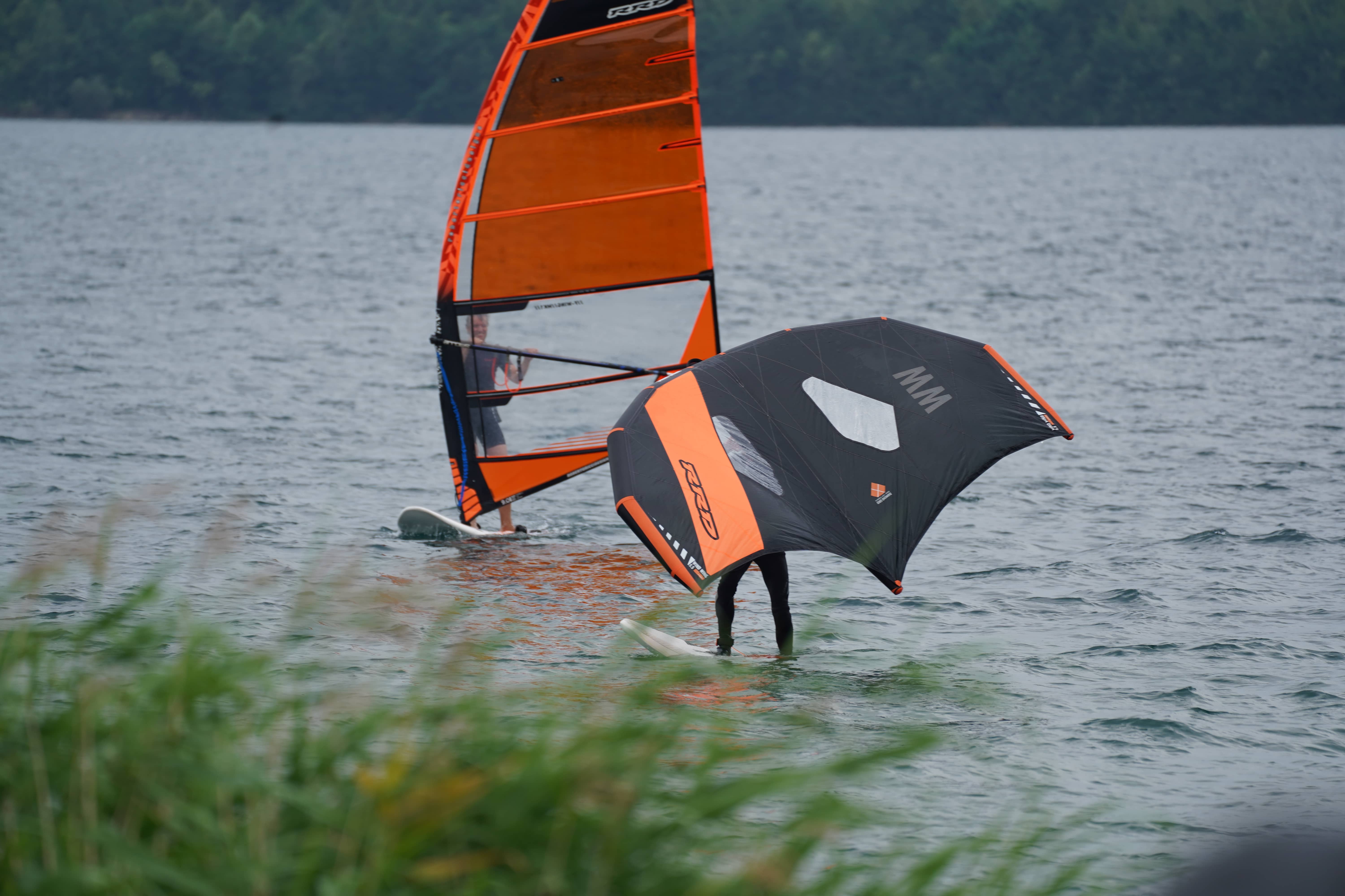 wingfoiling kurz berzdorfer see 1 plachta wing