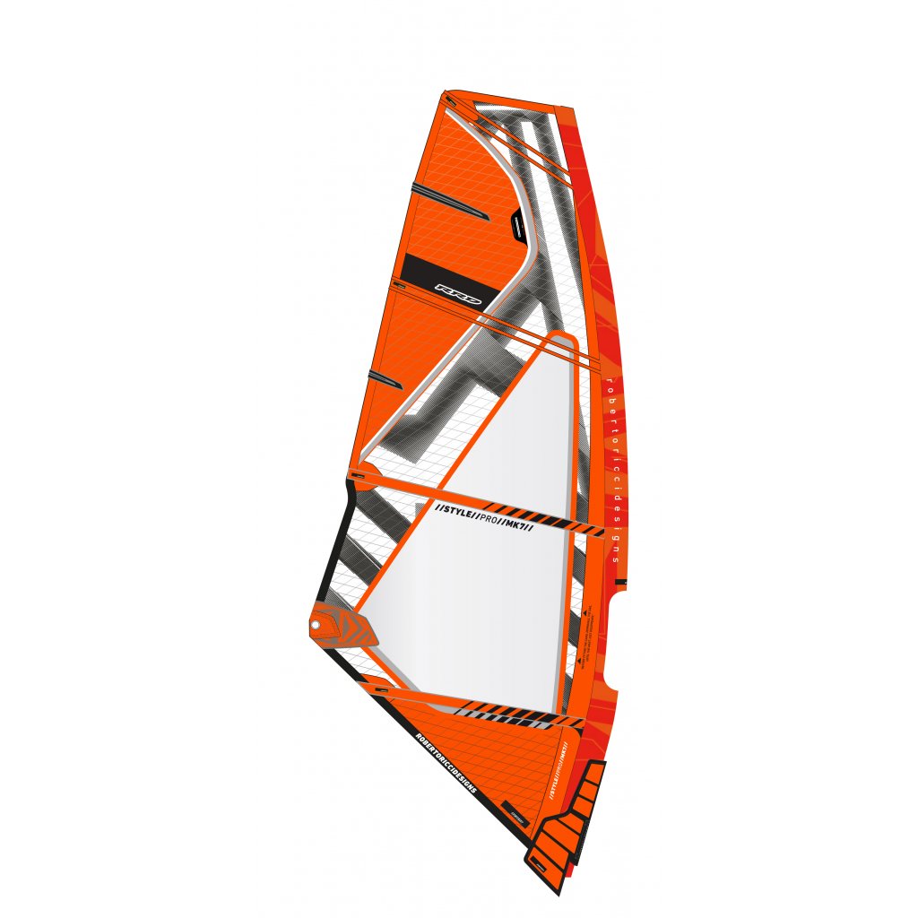 Style Pro MK7 2019 orange plachta na freestyle rrd windsurfing karlin