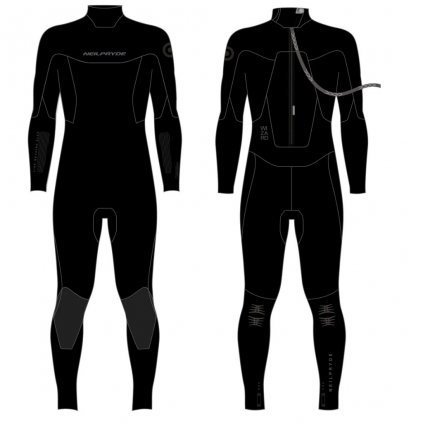 np 2022 wizard fullsuit black windsurfingkarlin
