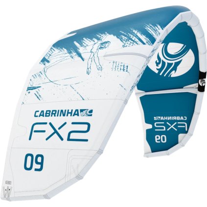 Nafukovací kite Cabrinha FX white aqua