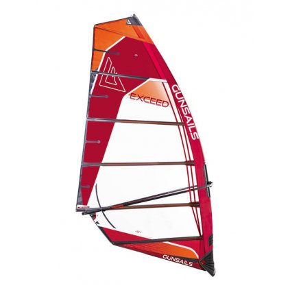 Plachta Gun Sails Exceed 2023 model red orange new model