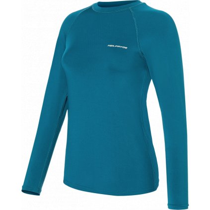 rashguard lycrove triko blue neilpryde long sleeve windsurfingkarlin