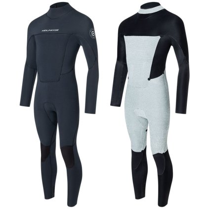 pansky neopren neilpryde rise fullsuit back zip 5 4 2024 black