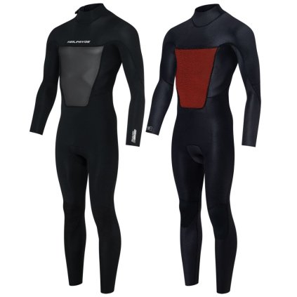 pansky neopren neilpryde nexus fullsuit back zip 3 2 black 2024