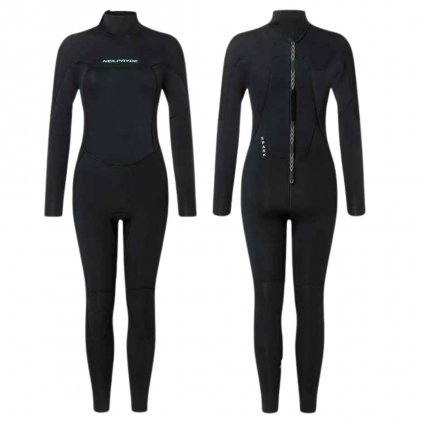 spark neilpryde wetsuit 5.4 2024 windsurfingkarlin black zadni zip back zip  neopren