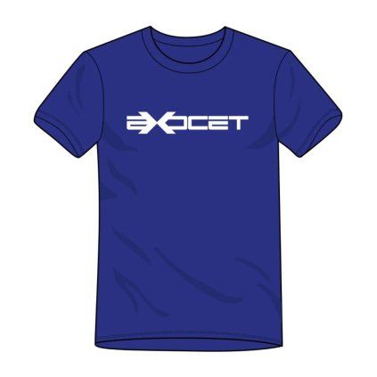 Exocet Worker Blue T Shirt front