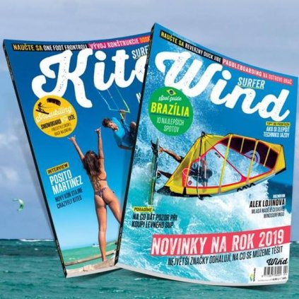casopis windsurfer a kitesurfer windsurfing karlin