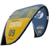yellow blue 1s contra windsurfing karlin kite